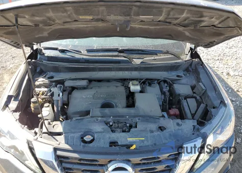 2020 Nissan Pathfinder S z USA, uszkodzony, nr VIN 5N1DR2AM8LC599796